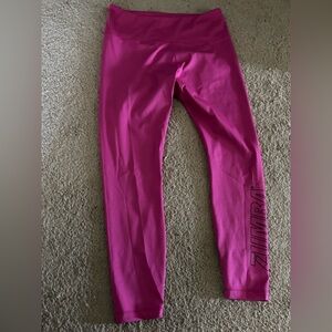 Zumba Wear Pink Leggings